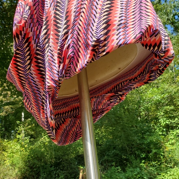 ♡Flirty & Funky Stripes Asymmetrical Mini Dress!♡♡ - Picture 5 of 7